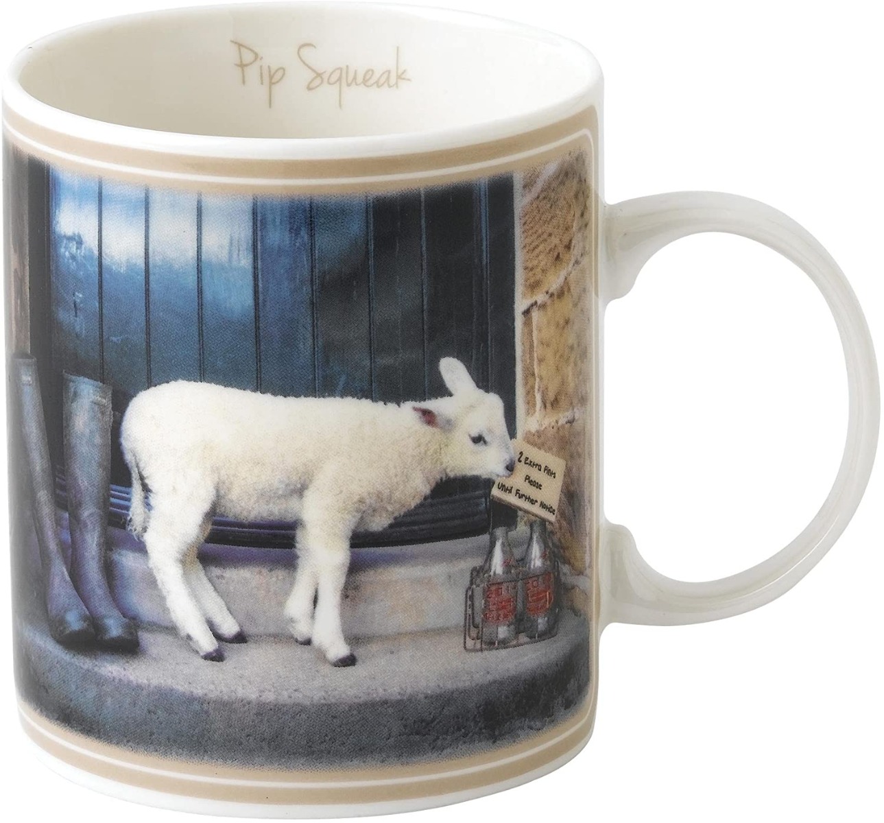 4 x Kitchy & Co Pip Squeak Mug