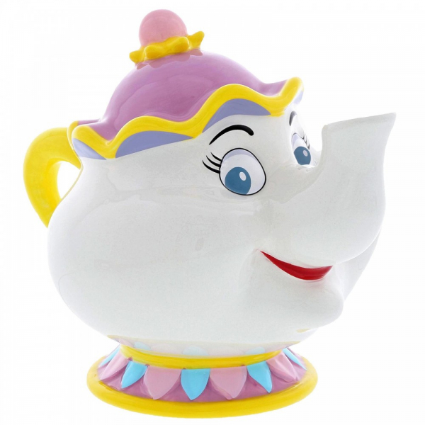 Enchanting Disney Something There Mrs Potts Money Bank - A29508