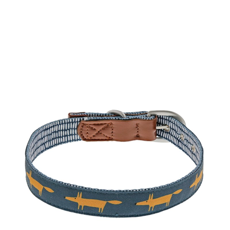 Mr Fox Dog Collar Midnight Large