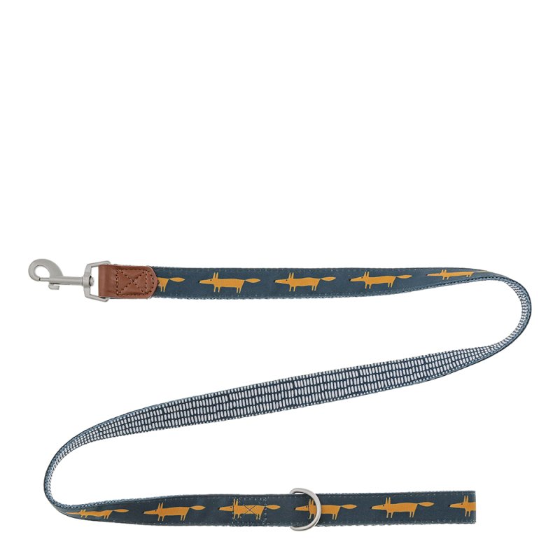 2 x Mr Fox Dog Lead Midnight Large