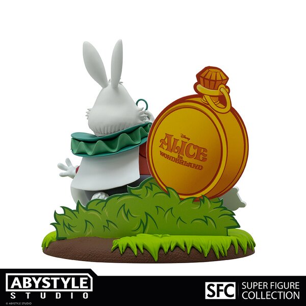 DISNEY Figurine White Rabbit I'm Late I'm Late