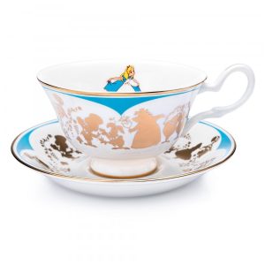 English Ladies Alice in Wonderland Cup and Saucer