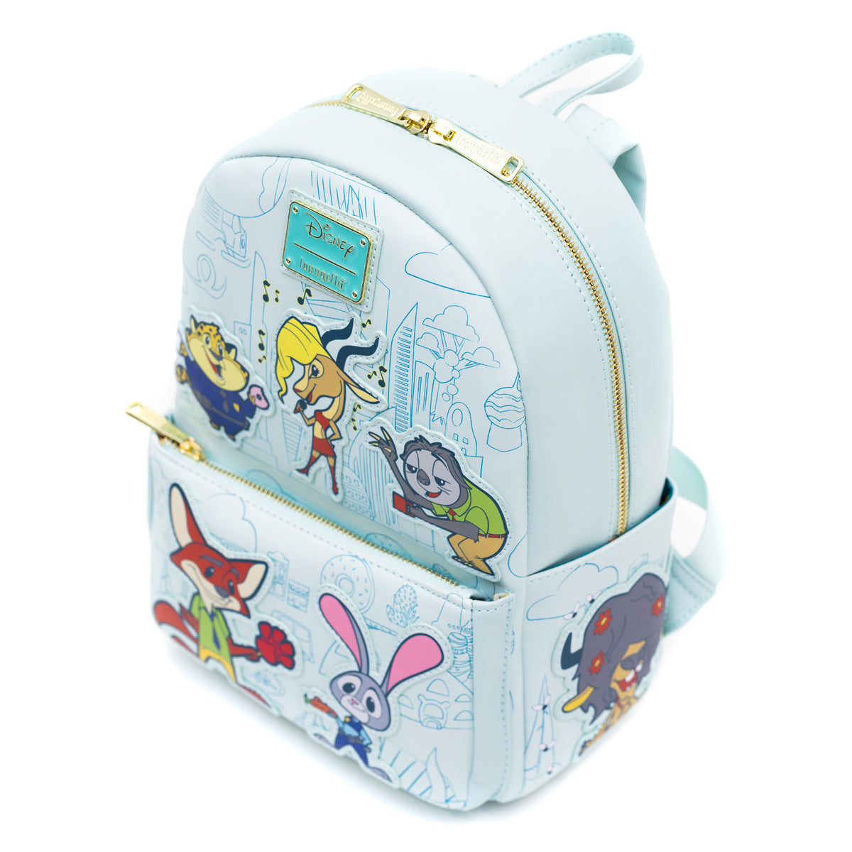 Loungefly Disney Zootopia Mini Backpack