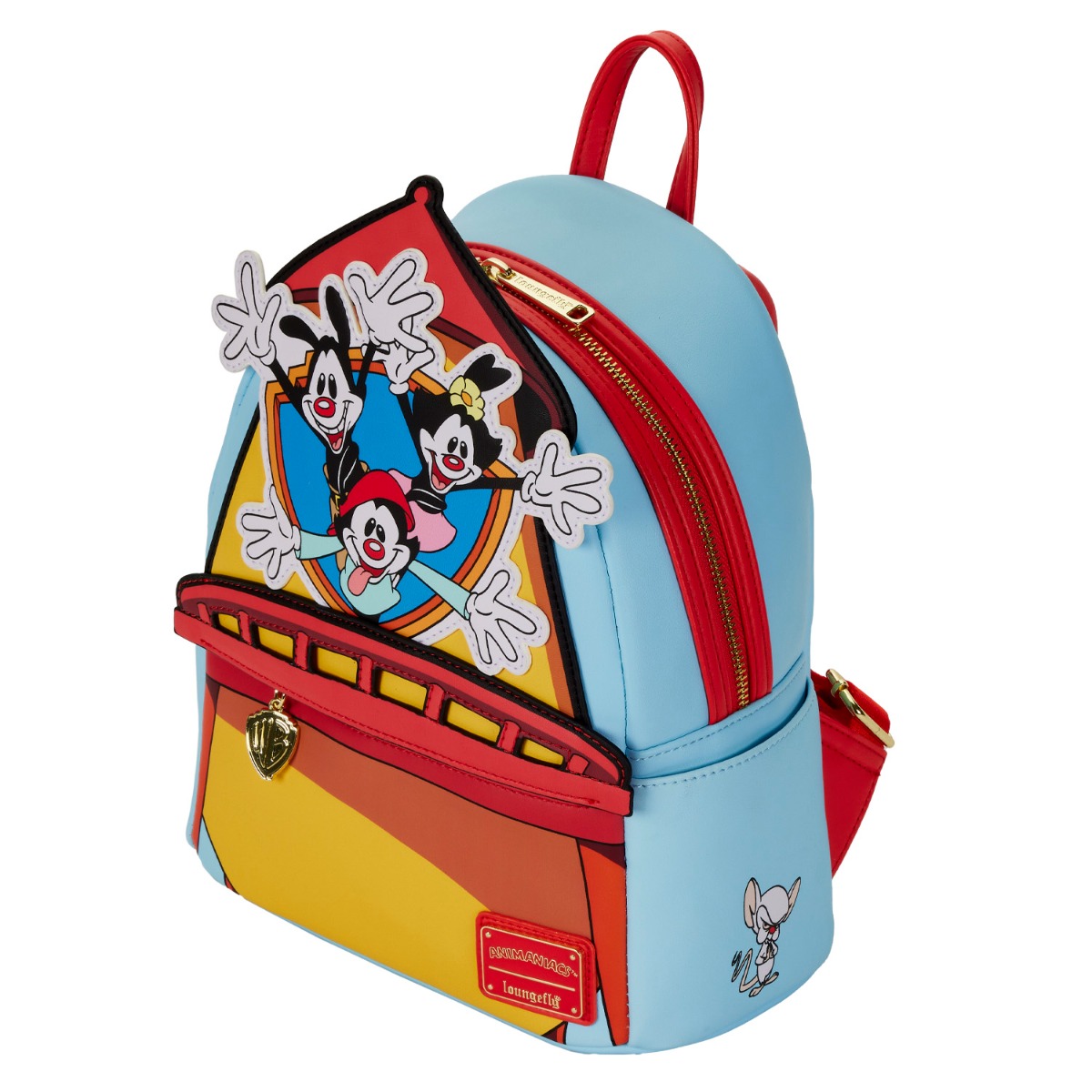 Loungefly Animaniacs WB Tower Mini Backpack