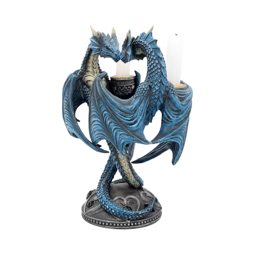 Anne Stokes Dragon Heart Candle Holder 23cm