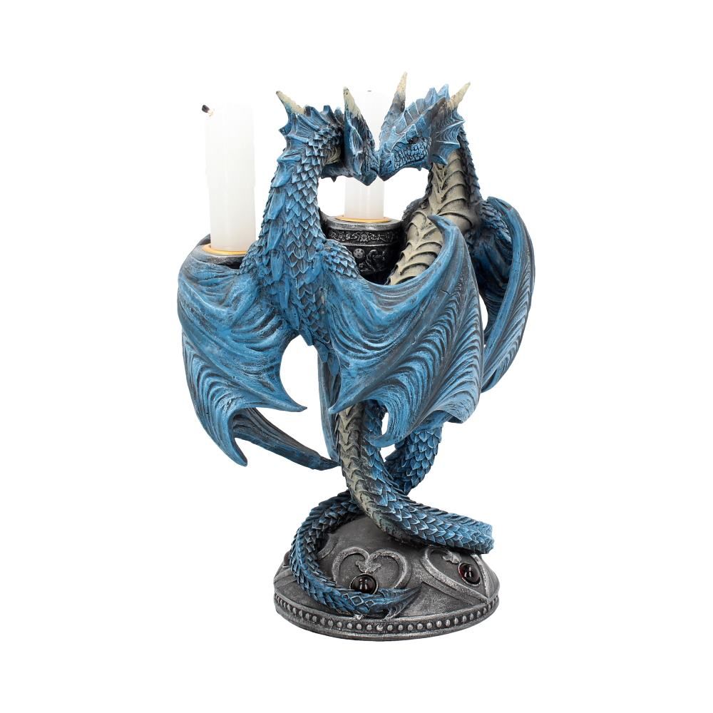 Anne Stokes Dragon Heart Candle Holder 23cm