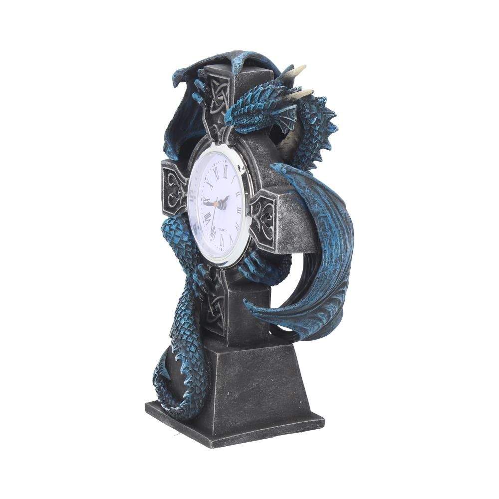 Draco Clock by Anne Stokes 17.8cm