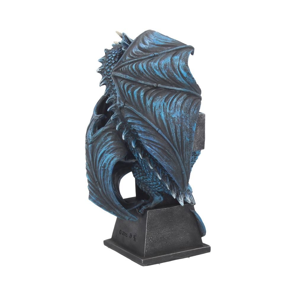 Draco Clock by Anne Stokes 17.8cm