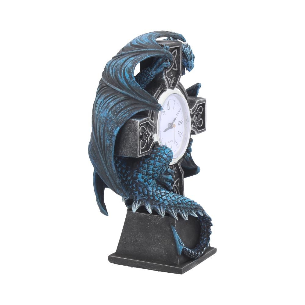 Draco Clock by Anne Stokes 17.8cm