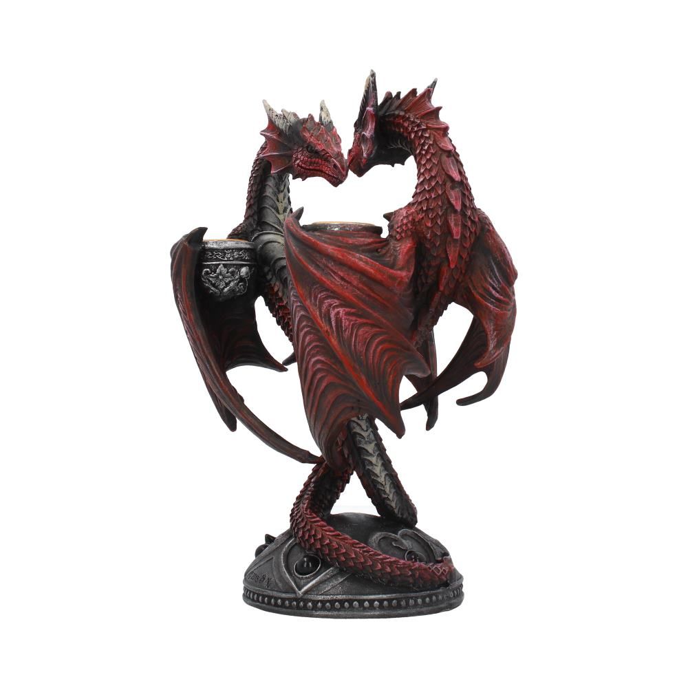 Dragon Heart Anne Stokes Valentine’s Edition romantic gothic candle holder