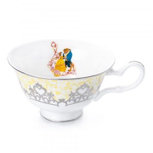 English Ladies Beauty and the Beast Wedding Teaware - Cup and Saucer