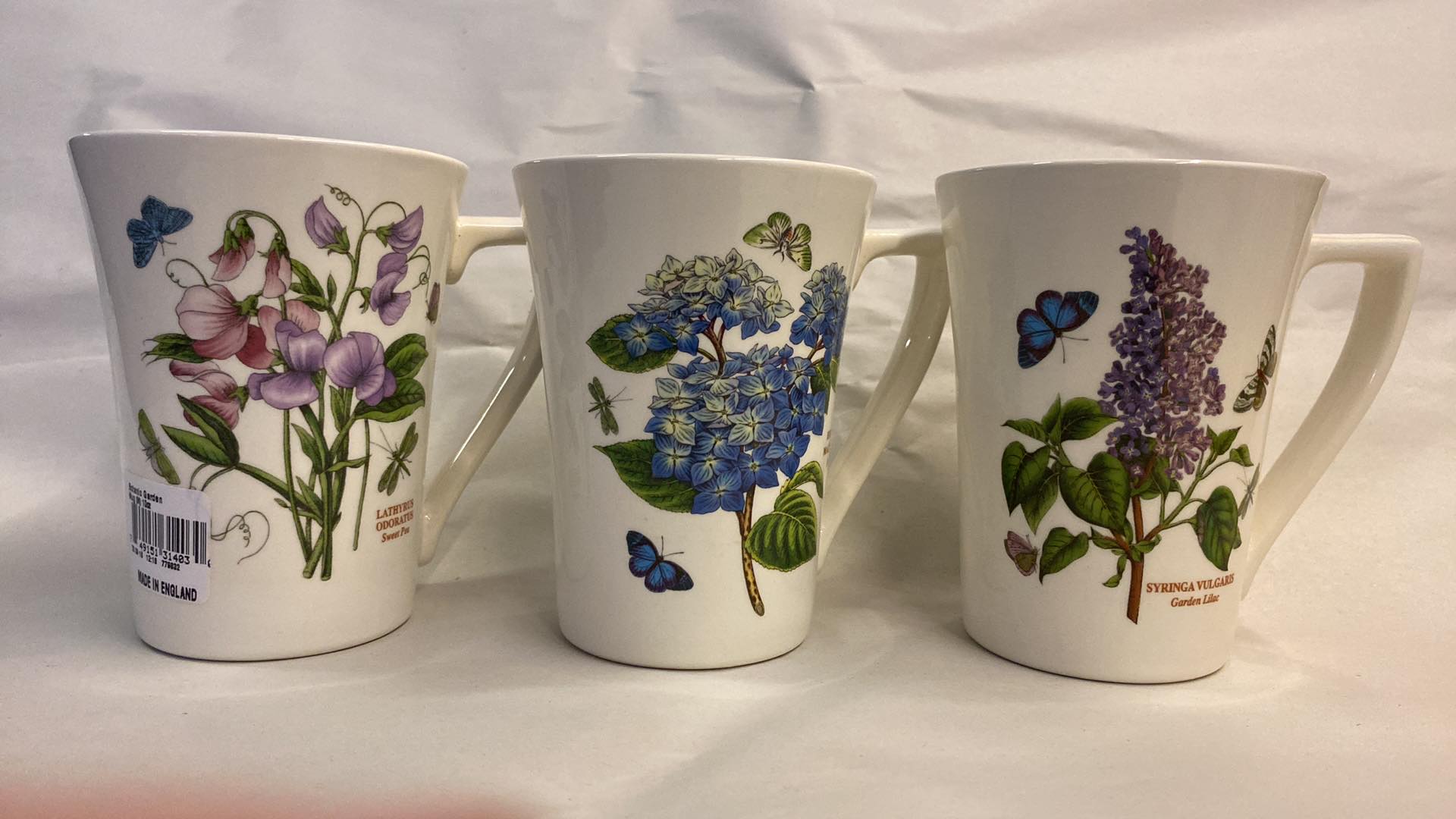 Portmeirion Botanic Garden Set of 6 Mugs