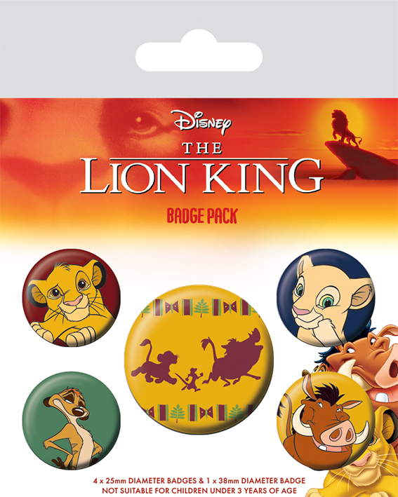 The Lion King (Hakuna Matata) Badge Pack - BP80658