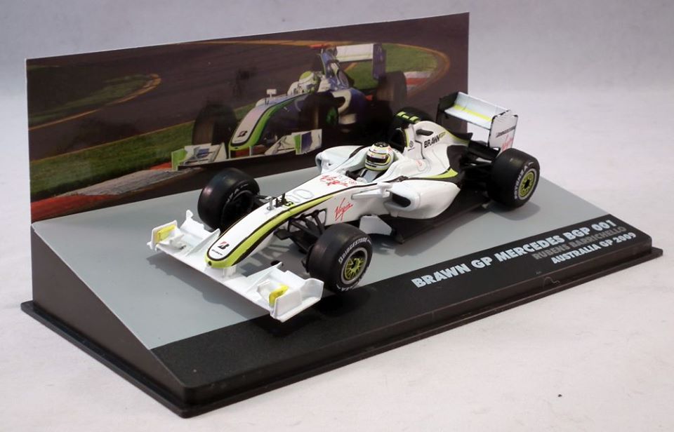 Brawn GP Mercedes BGP 001 - Barrichello - P3