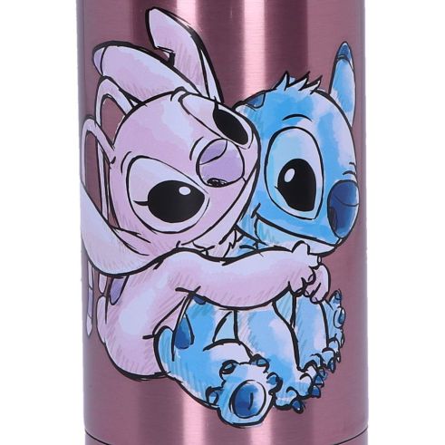 Disney Stitch and Angel Stainless Steel Water Bottle 500ml