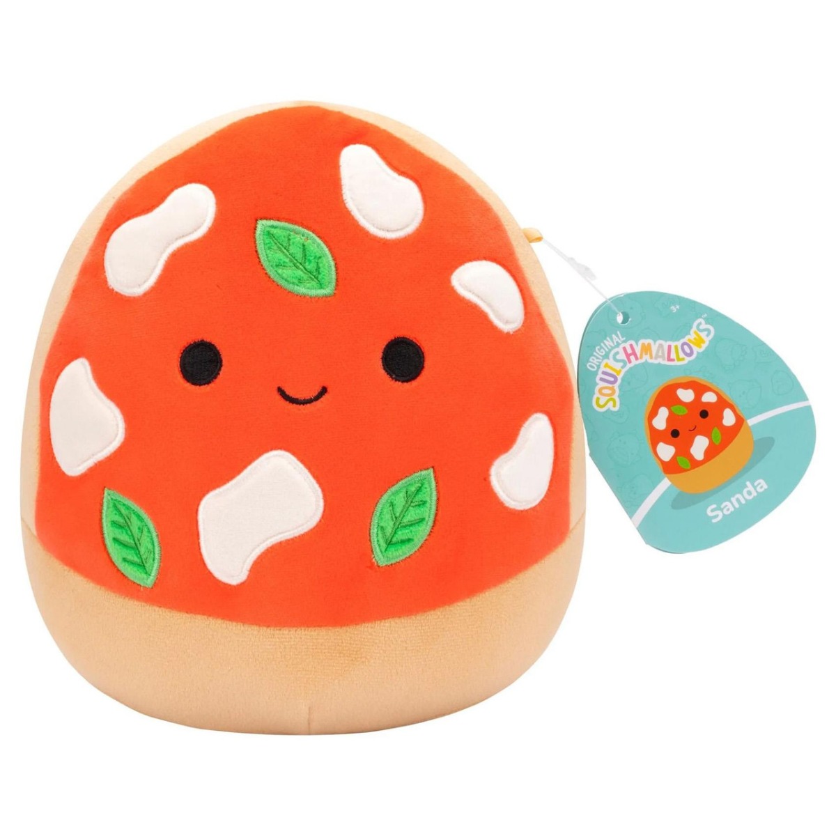 Squishmallows 7.5-inch Sanda the Margherita Pizza Slice Plush