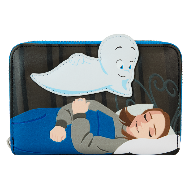 Loungefly Casper the Friendly Ghost Glow Zip Around Wallet