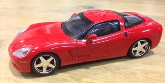 Chevrolet Corvette Z51 Coupe - Red