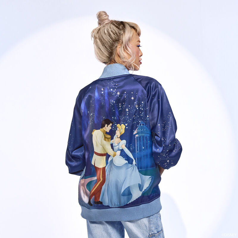 Loungefly Cinderella 75th Anniversary Unisex Bomber Jacket