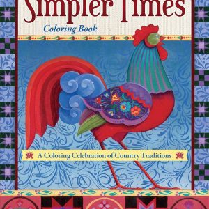 Jim Shore Simpler Times Colouring Book - DO6012