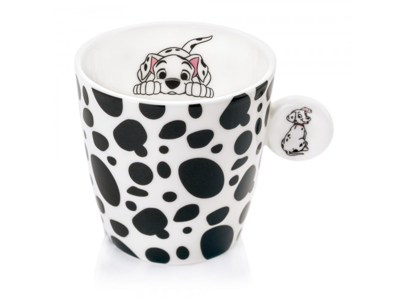 English Ladies 101 Dalmatians Espresso Cup and Saucer