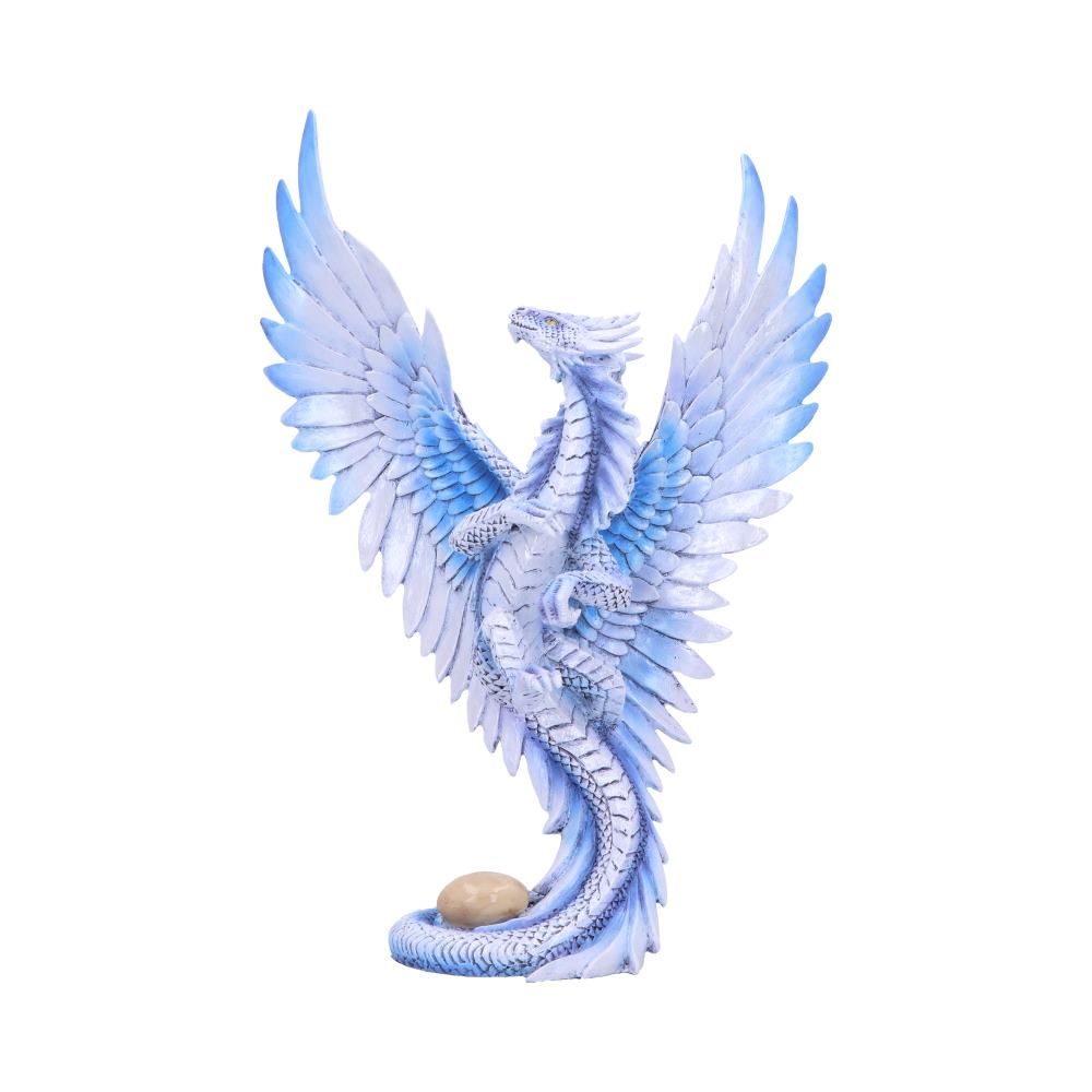 Anne Stokes Age of Dragons Adult Silver Dragon Figurine 31.5cm