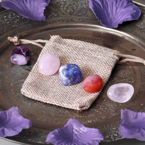 Natural Healing Stones Set