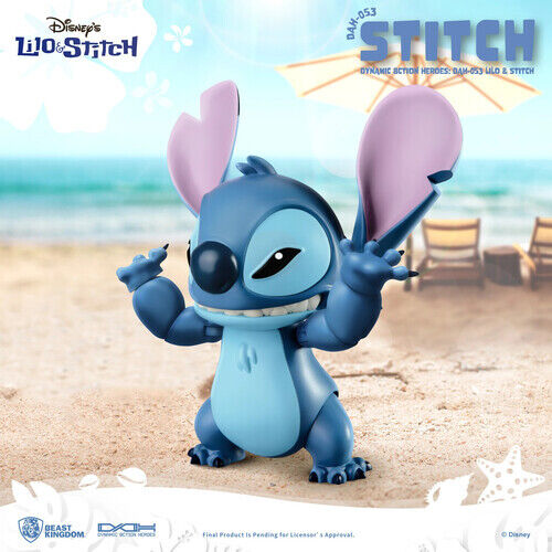 Beast Kingdom Disney Lilo & Stitch: Stitch 1:9 Scale Dynamic 8ction Heroes Action Figure