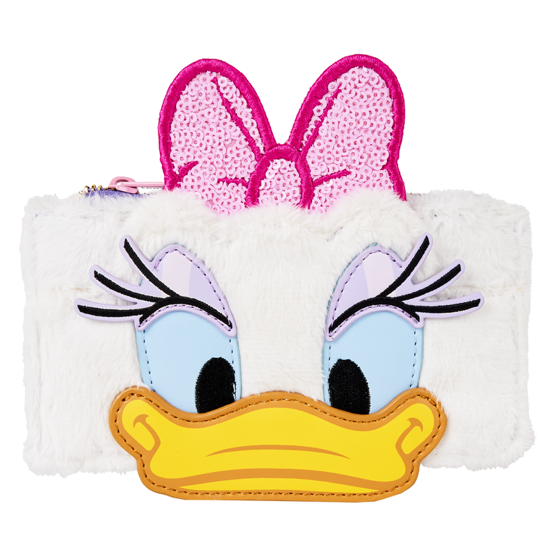 Daisy Duck 85th Anniversary Disney Loungefly Plush Card Holder