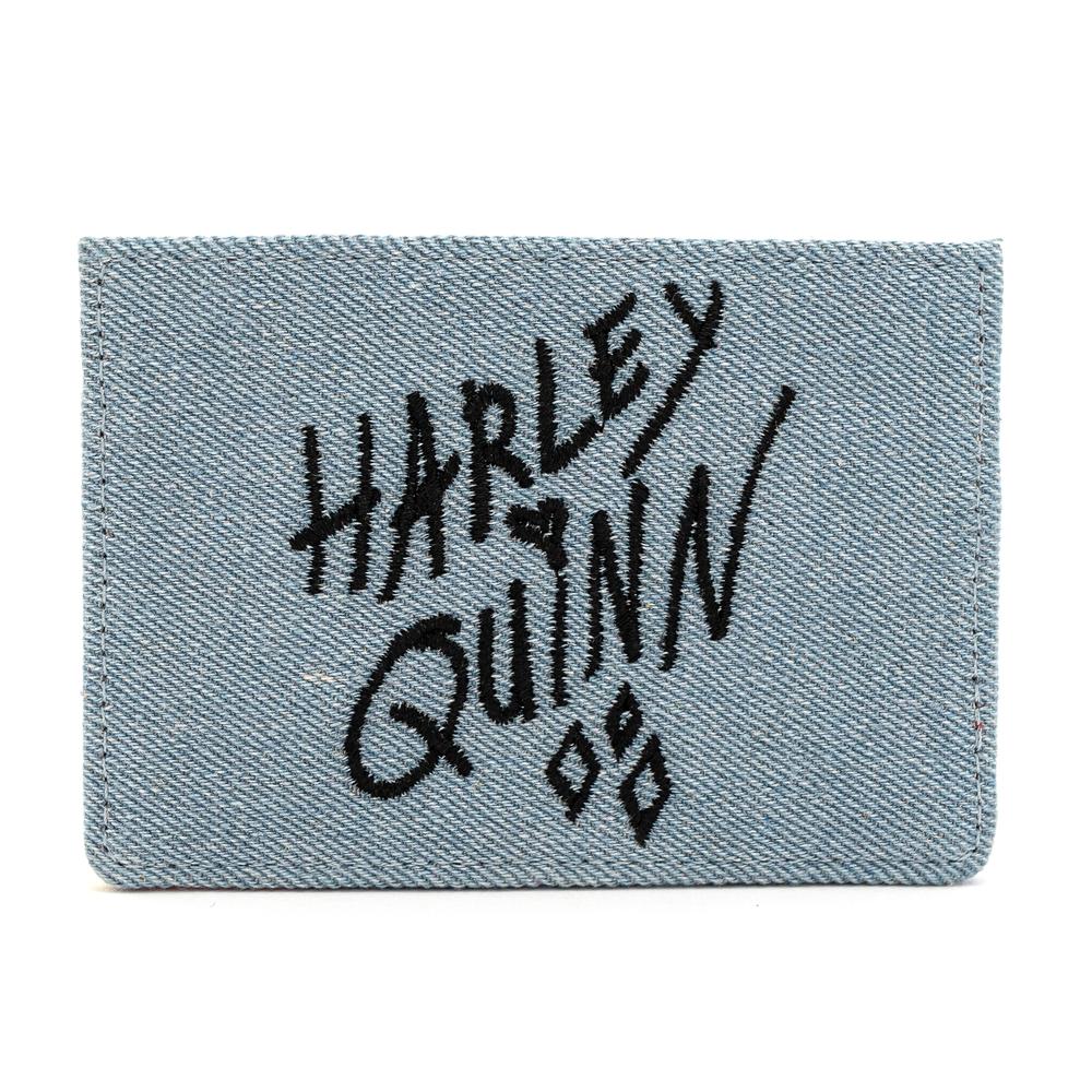 Loungefly Birds of Prey Harley Fringe Cardholder