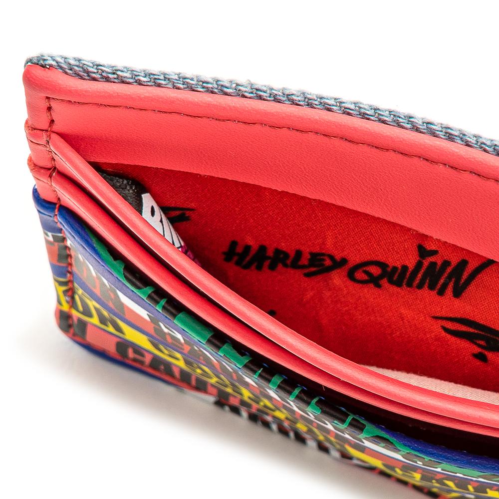 Loungefly Birds of Prey Harley Fringe Cardholder