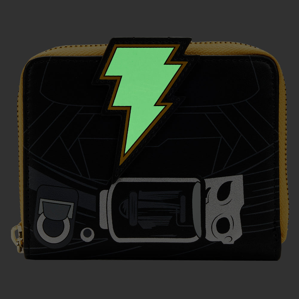 Loungefly DC Comics: Black Adam Light Up Cosplay Zip Around Wallet