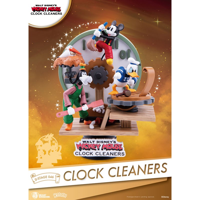 Beast Kingdom DISNEY - D-Stage - Clock Cleaners - FIGBTK106