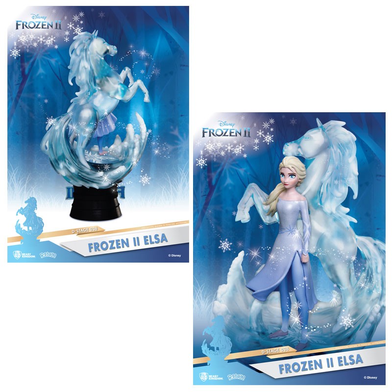 Beast Kingdom DISNEY - D-Stage - Frozen 2 - Elsa - 16cm - FIGBTK104