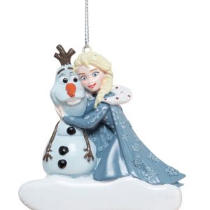 Elsa and Olaf Hanging Ornament