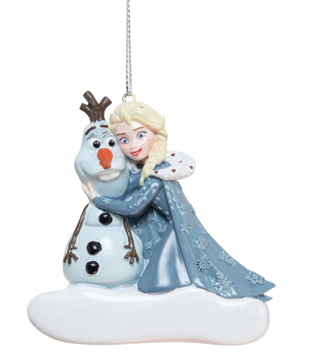 Elsa and Olaf Hanging Ornament