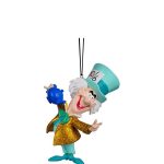 Disney Alice in Wonderland Mad Hatter 3D Resin Hanging Ornament