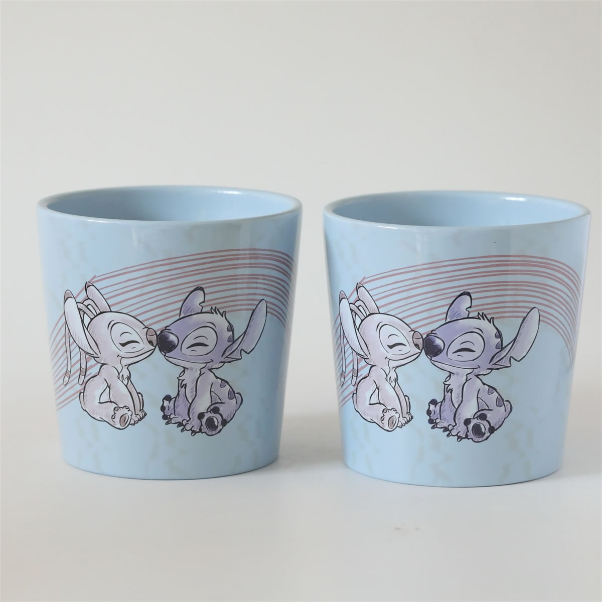 Disney Stitch Large Plant Pot Blue