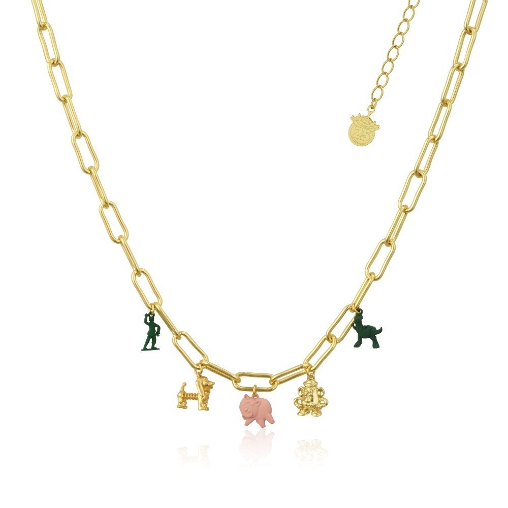 Disney Pixar Toy Story Gold-Plated Charm Necklace - DYN1008