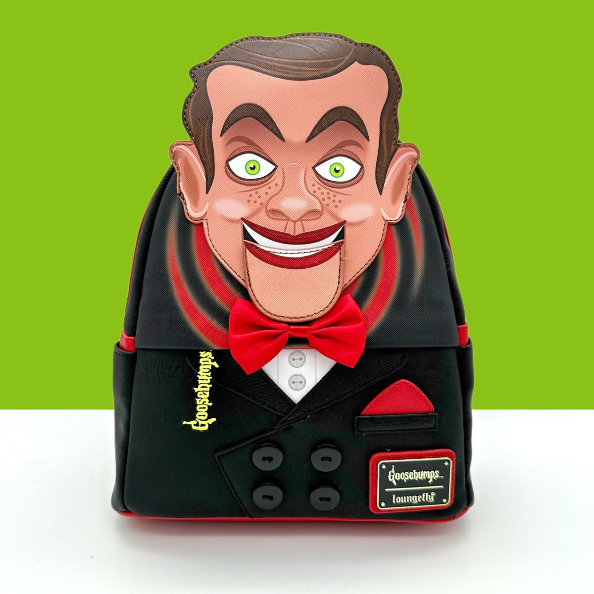 Goosebumps Slappy Loungefly Cosplay Mini Backpack