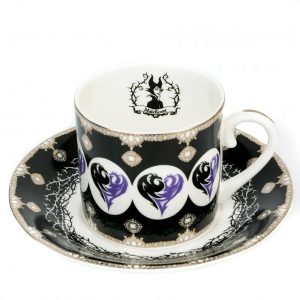 English Ladies Maleficent Cup and Saucer