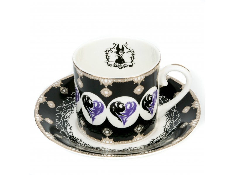 English Ladies Maleficent Cup and Saucer