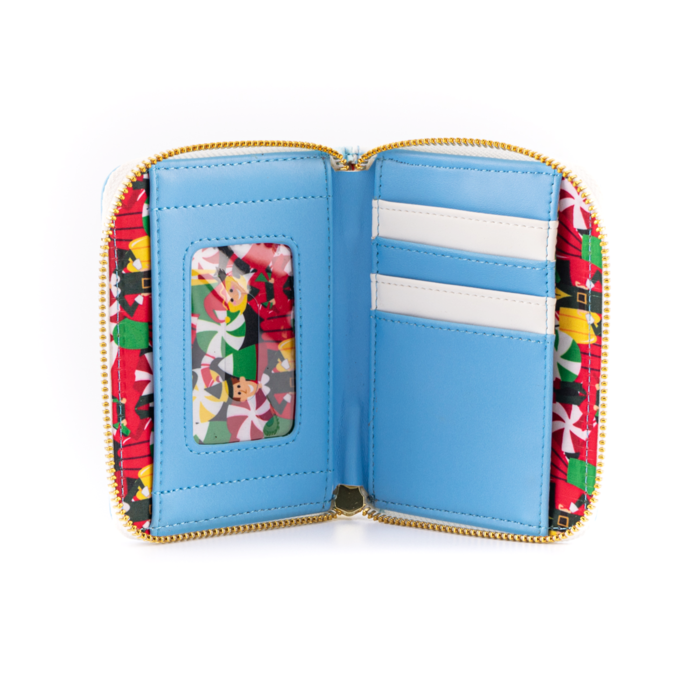 Loungefly Elf Buddy and Friends Zip Around Wallet