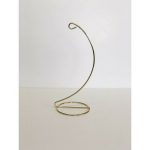 English Ladies Gold Effect Hanging Ornament Stand