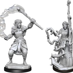 D&D Nolzurs Unpainted Miniature Firbolg Druid