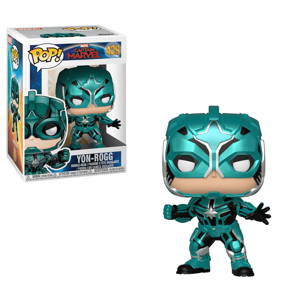 Funko Pop Vinyl Captain Marvel Yon Rogg 36352