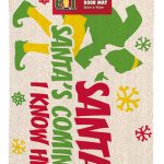 Elf (Santa's Coming)  Doormat - GP85464