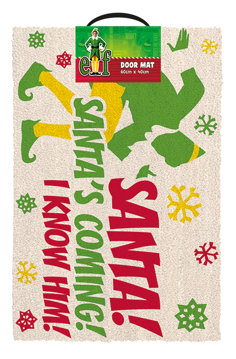 Elf (Santa's Coming)  Doormat - GP85464