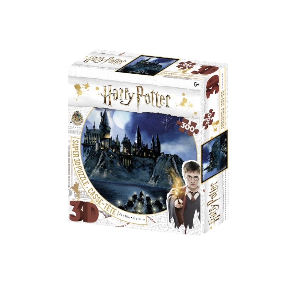 Super 3D Harry Potter 300 Piece Jigsaw - Hogwarts - 32511