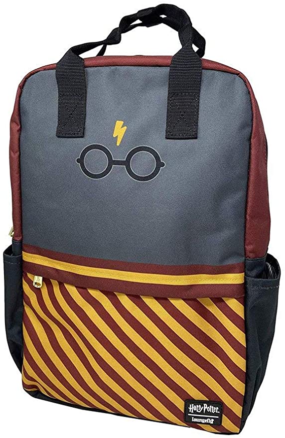 Loungefly Harry Potter Bolt Glasses Square Backpack - HPBK0075